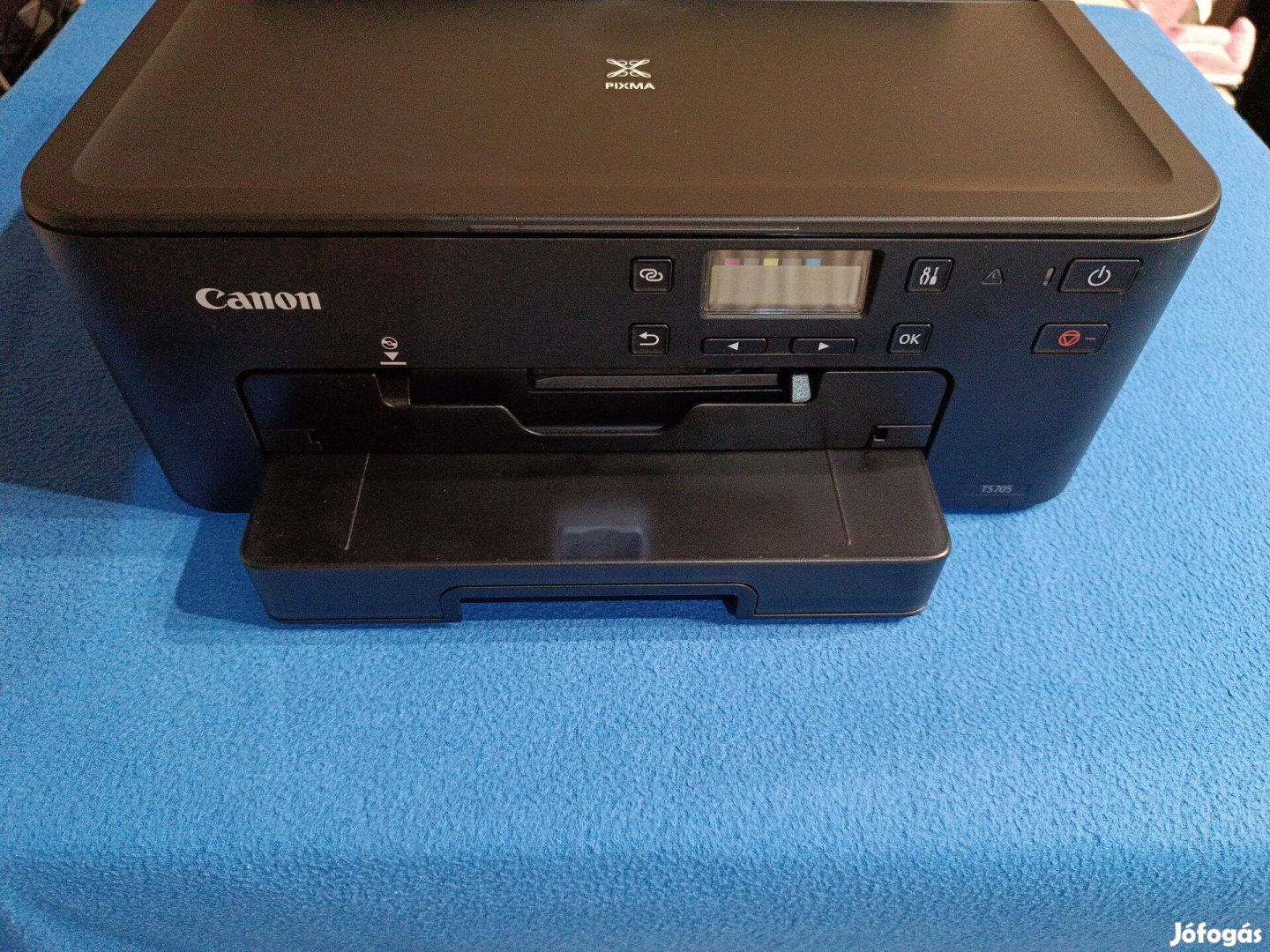 Canon TS705 színes nyomtató, dvd lemezt is nyomtat, patron nélkül