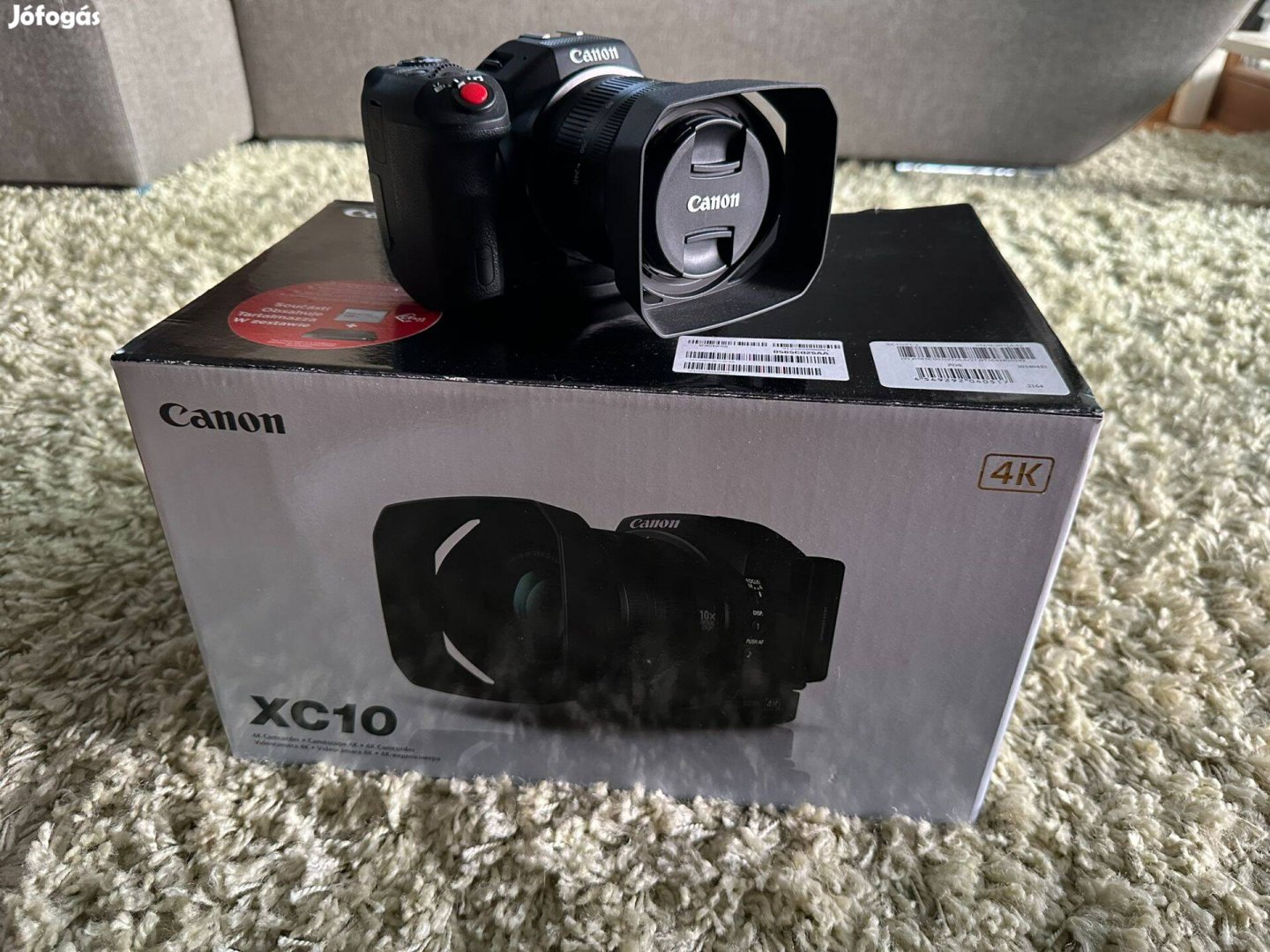 Canon XC10 video és foto kamera-alig használt