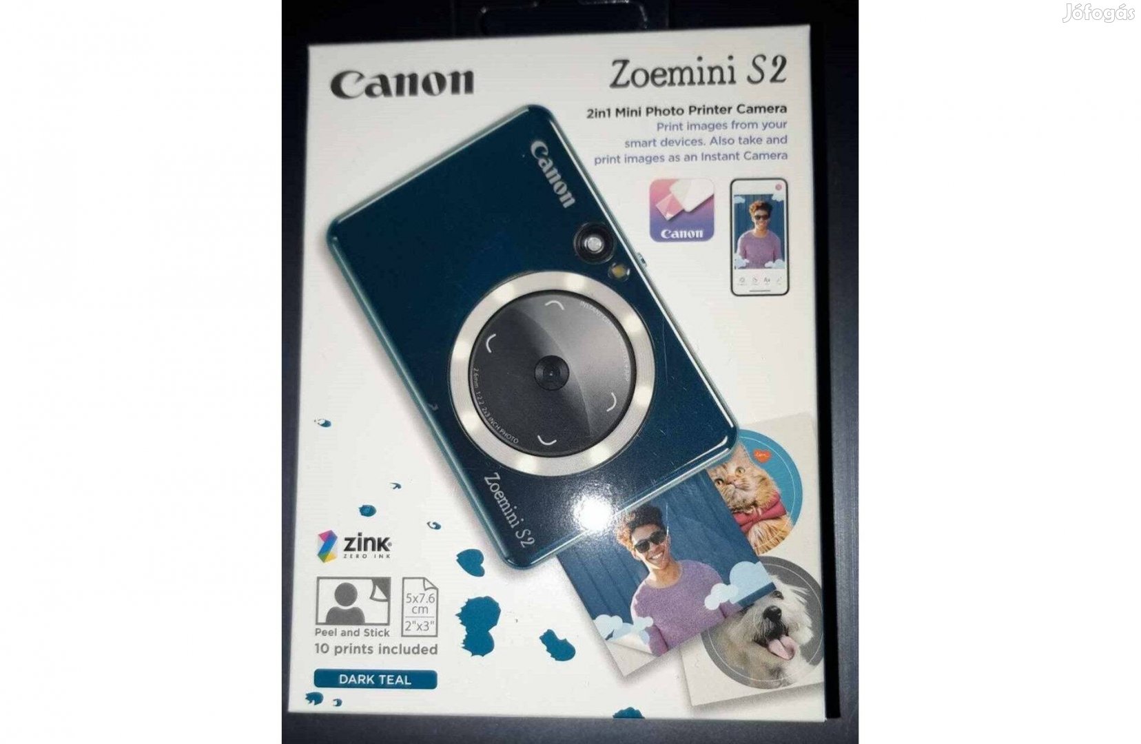 Canon Zoemini S2 Új,nyomtatós fényképezőgép