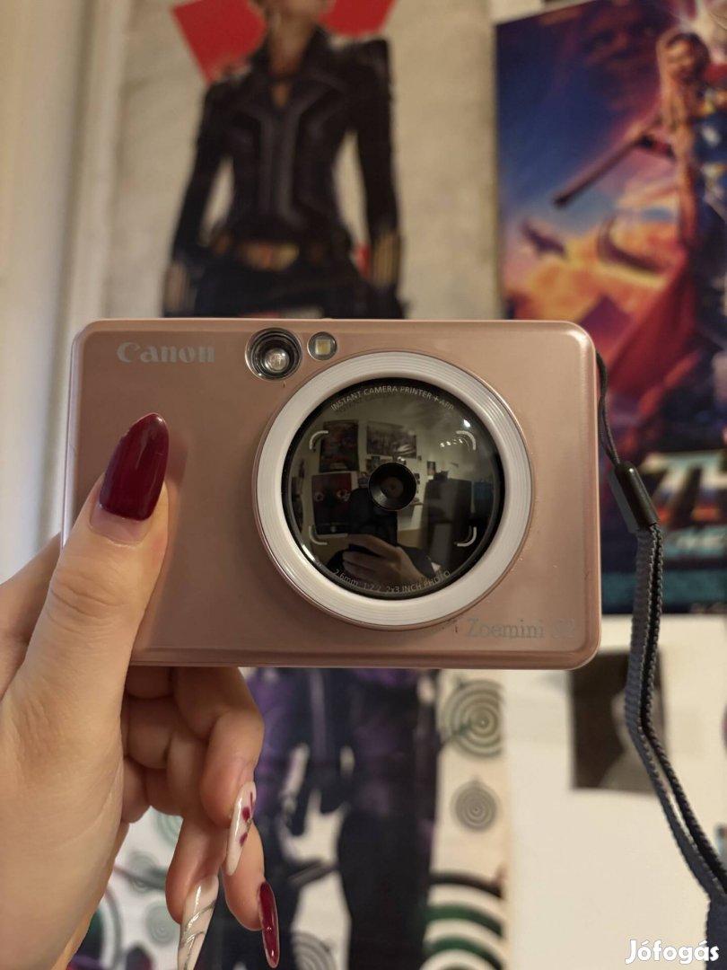 Canon Zoemini S2 Zv-223 rózsa arany instant kamera