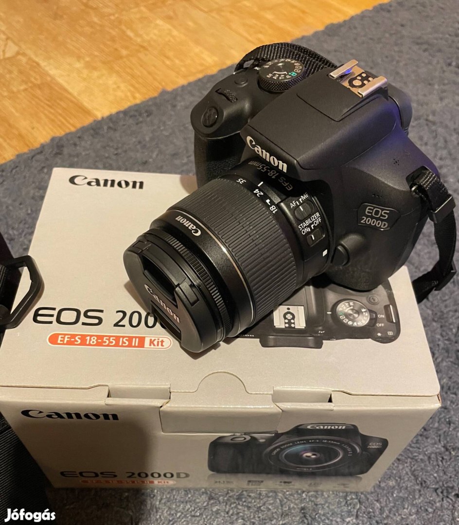 Canon eos 2000d fényképező