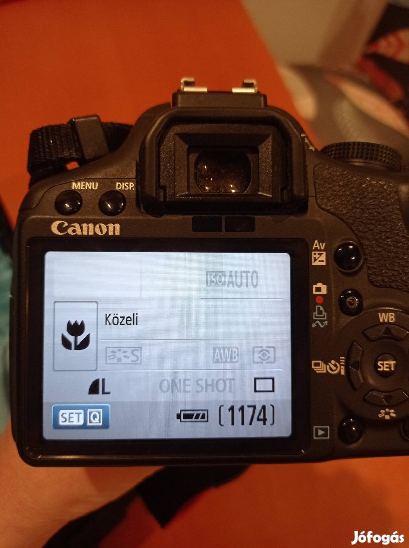 Canon eos 500D fényképező gép