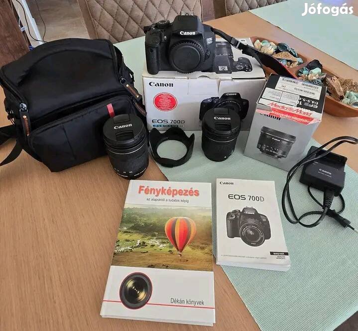 Canon eos 700D alig használt hibátlan állapotban 