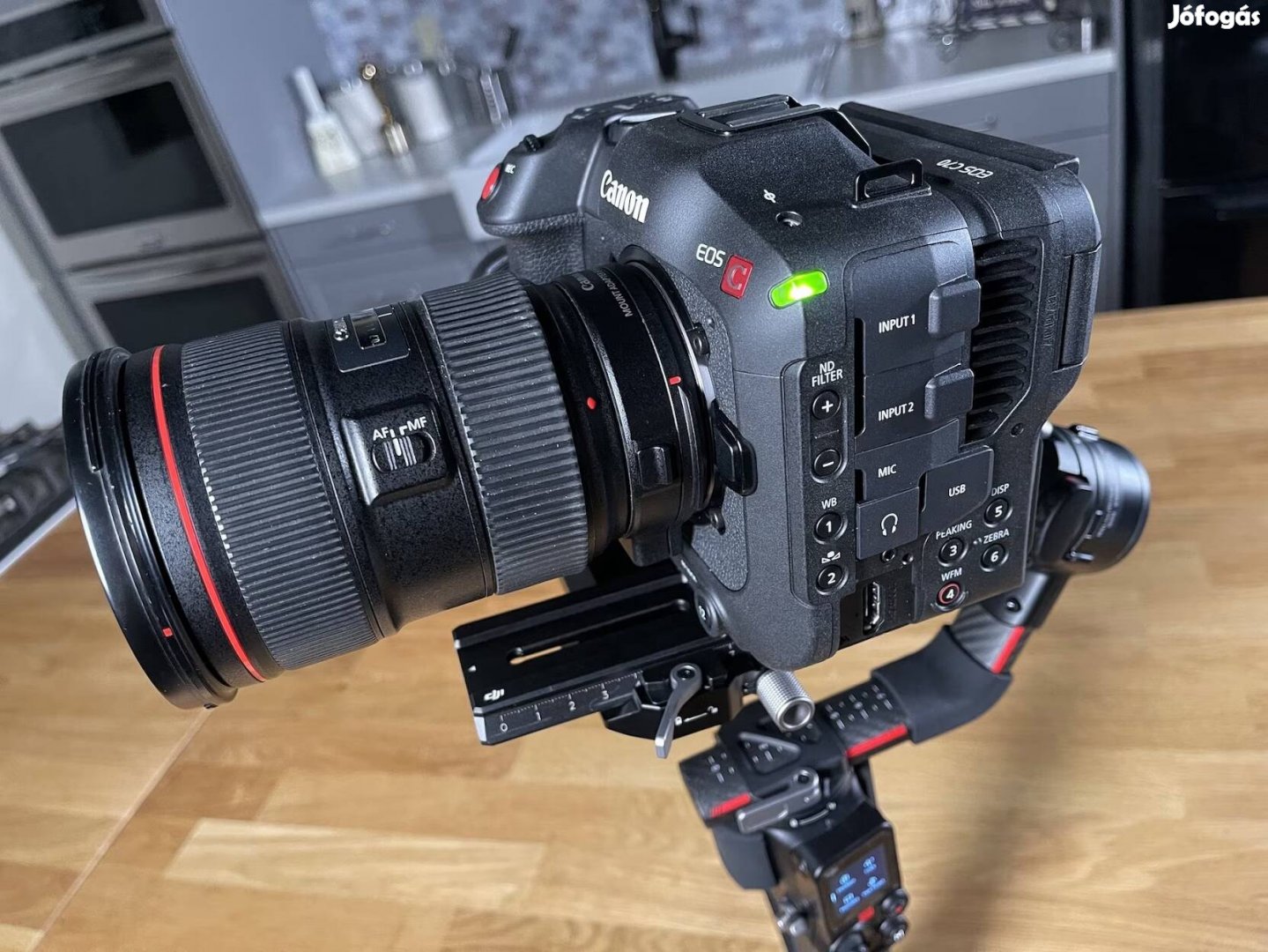 Canon eos c70 videokamera,fenykepezogep elado szettben