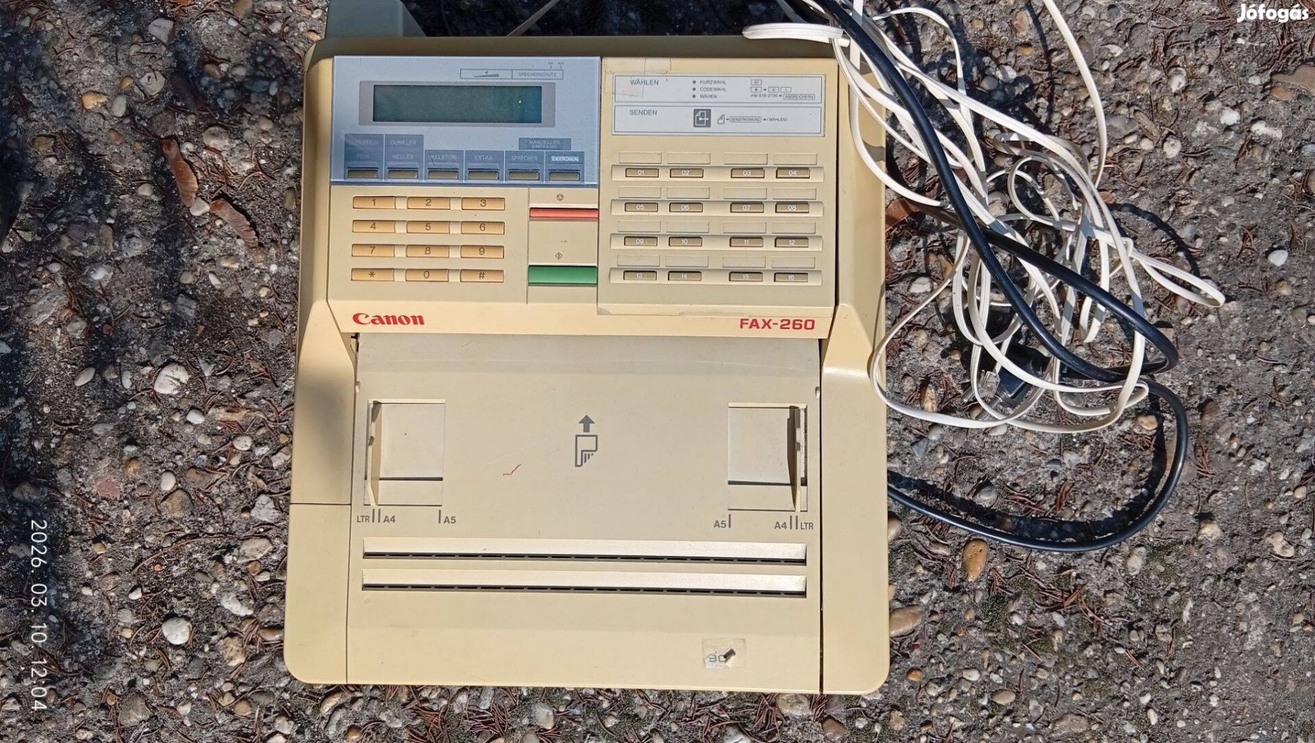 Canon fax készülék