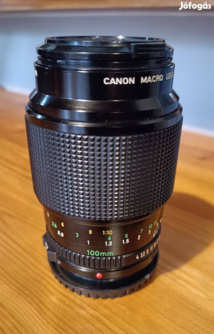 Canon macro FD 100 f4 objektív eladó, Canon makro objektív
