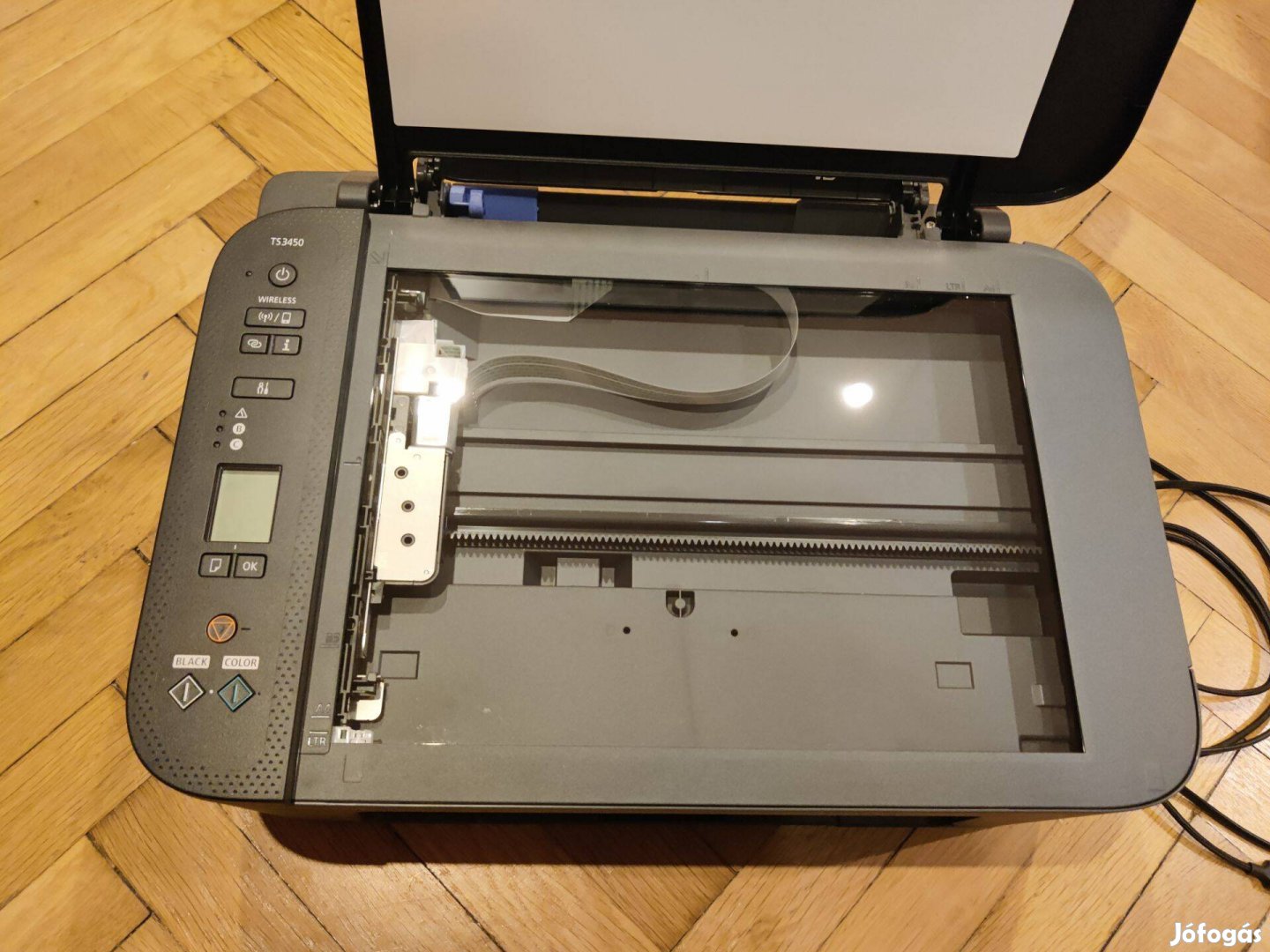 Canon pixma TS3450 nyomtató, scanner - üres patronnal - szinte új