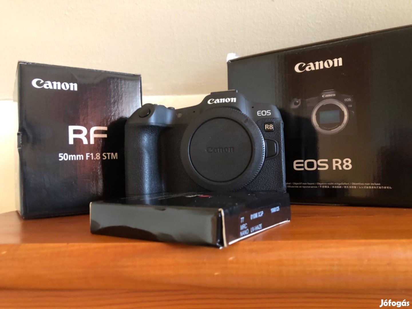 Canon r8 kamera szett