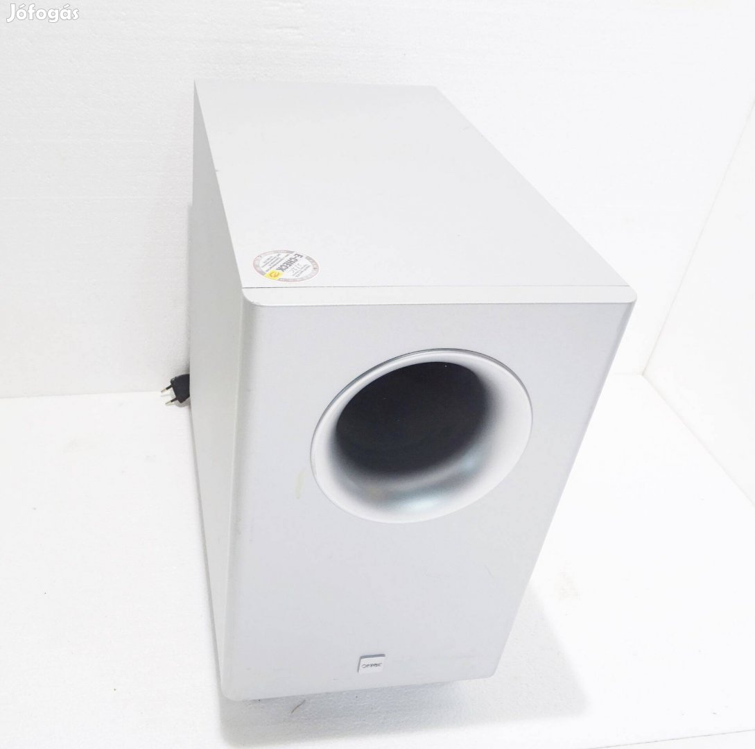 Canton AS 60 CX aktív mélyláda mélynyomó subwoofer ezüst