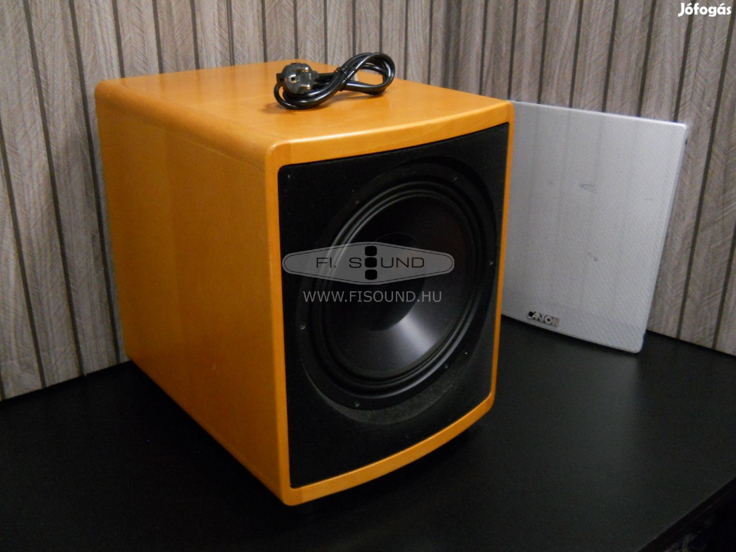 Canton Ergo AS 650 SC ,350W,aktív sub 30cm-s gumiperemes