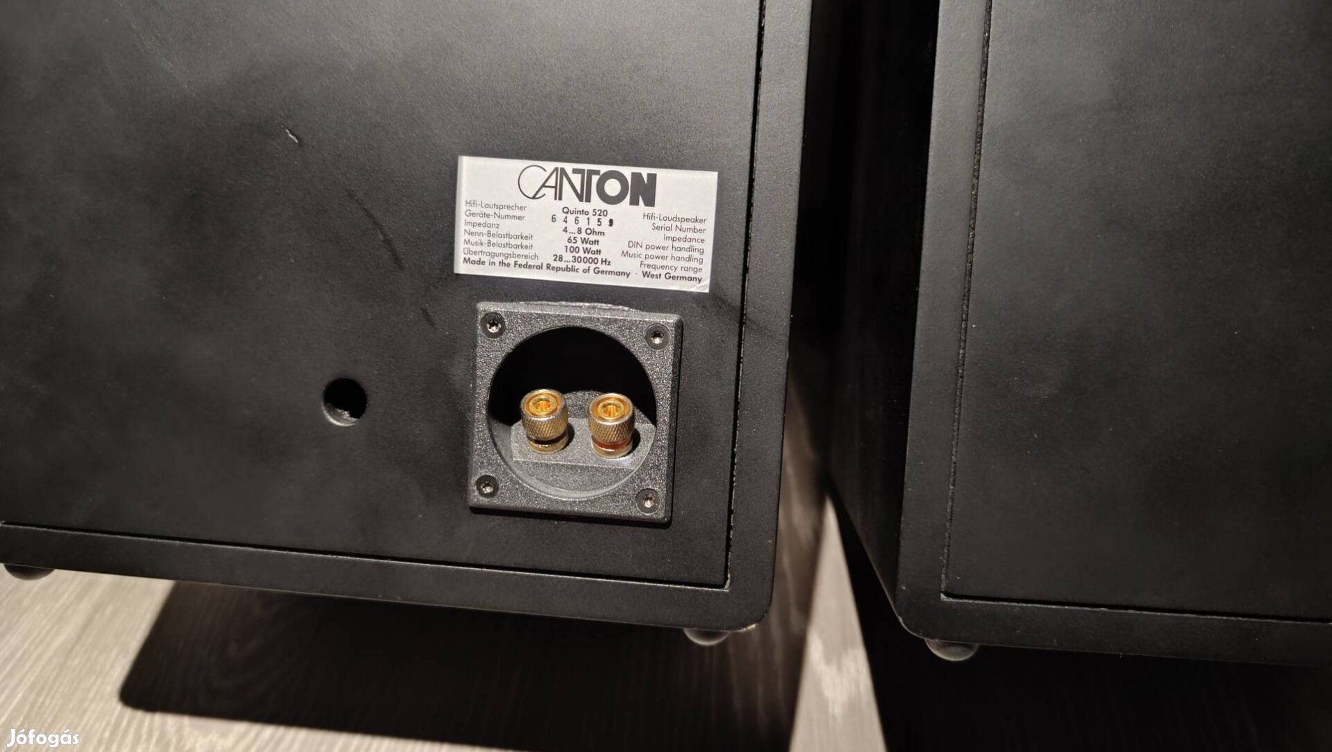 Canton Quinto 520 hangfalpár (pimpelt) Budapest