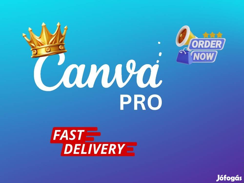 Canva Premium, 12 hónapos előfizetés privát