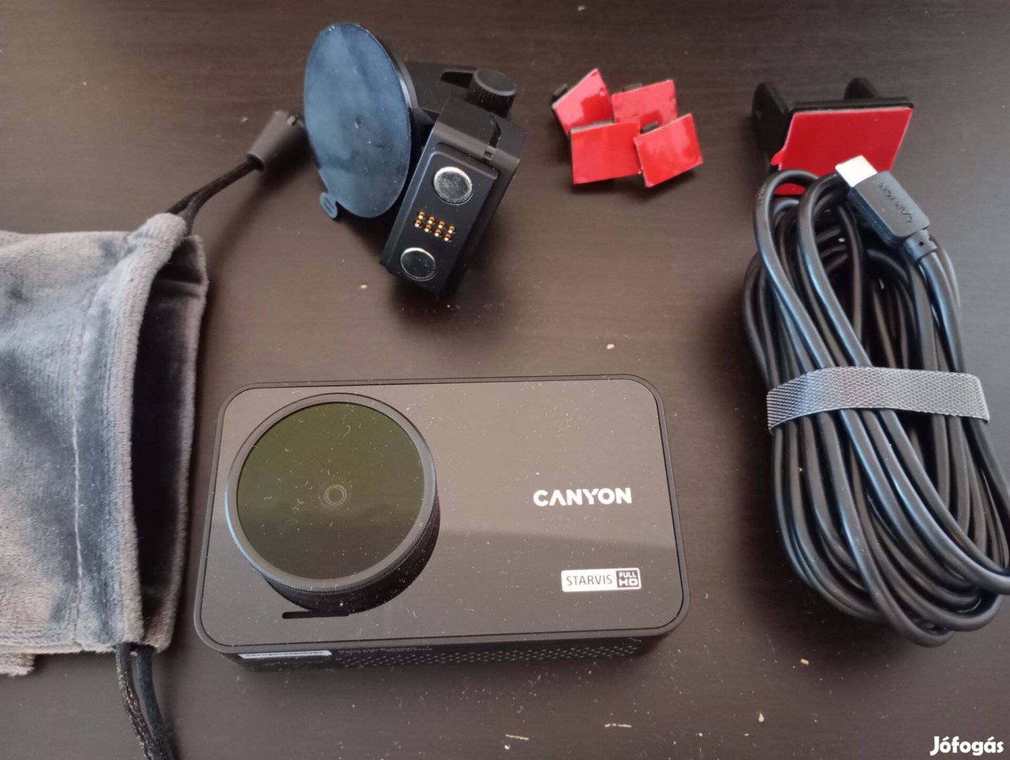 Canyon DVR10GPS autós menetrögzítő kamera (mágneses)