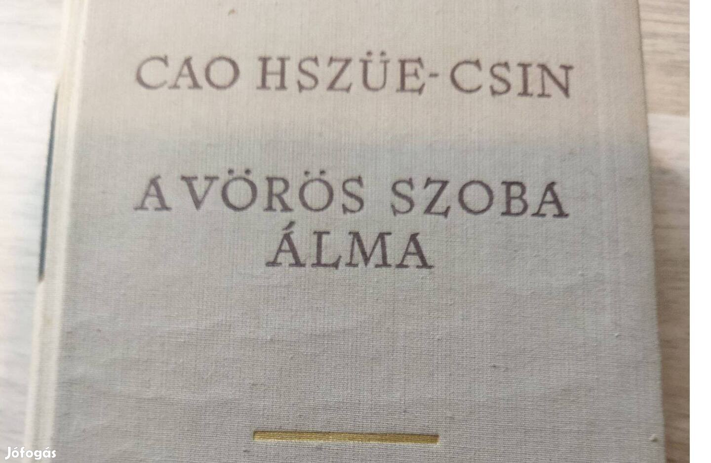 Cao Hszüe-Csin: A vörös szoba álma