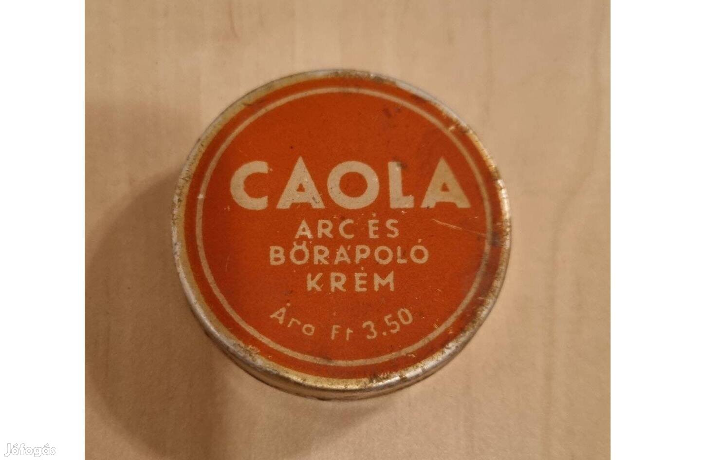 Caola krém doboz
