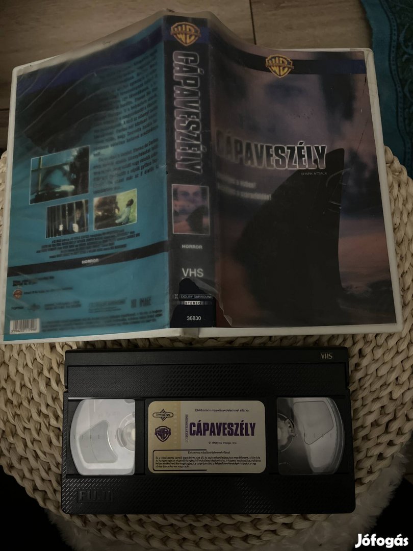 Cápaveszély vhs