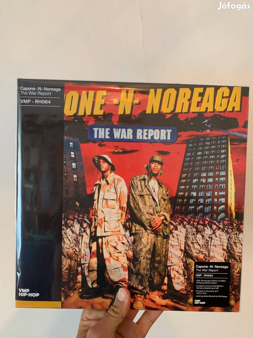 Capone N Noreaga VMP USA vinyl bakelit limitált deluxe hip hop lemez
