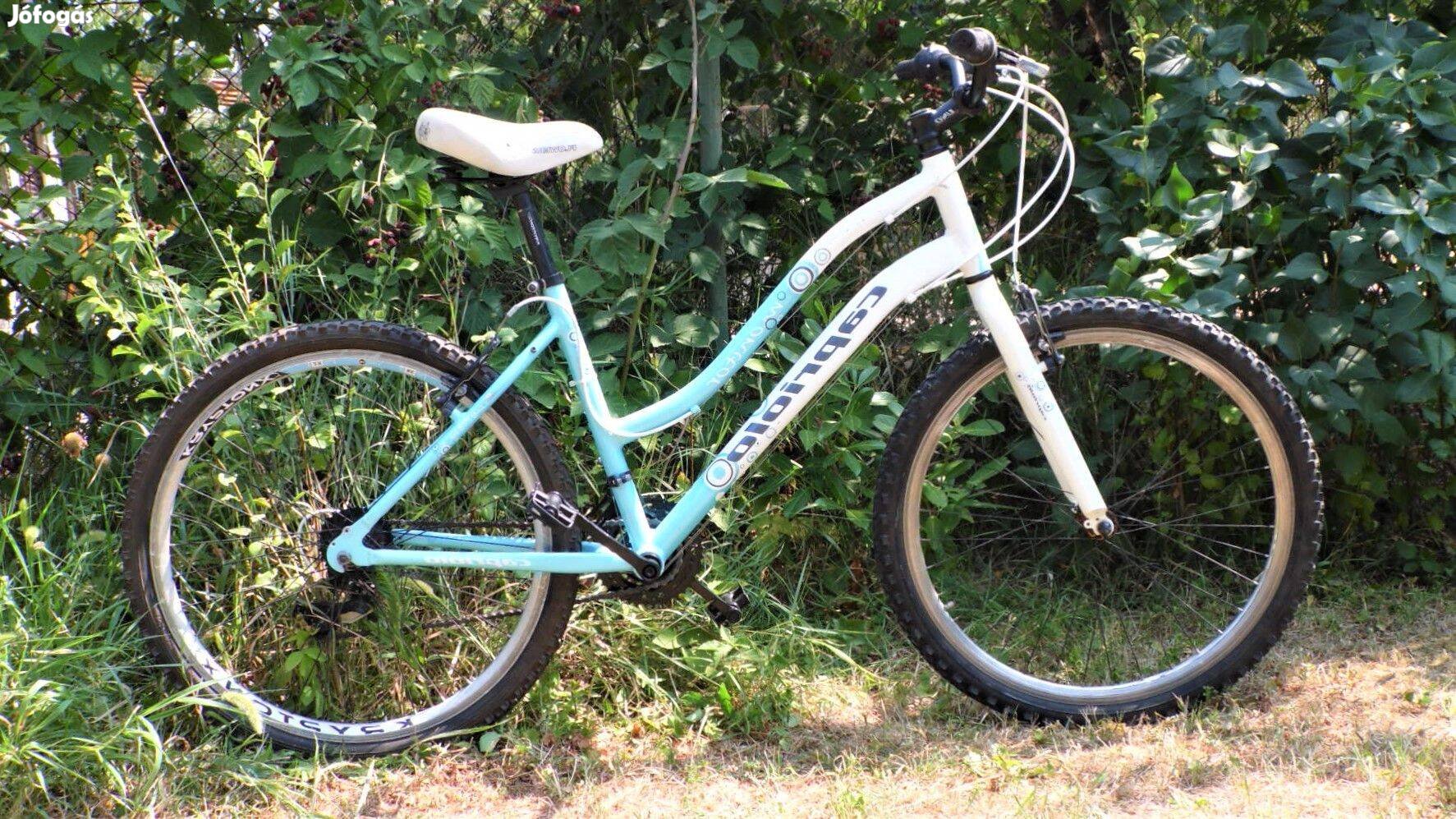 Capriolo női mountainbike, 26" duplafalú alukerekekkel, újszerű gumikk