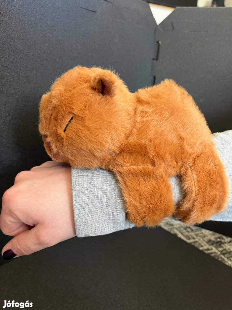 Capybara kapaszkodós plüss játék