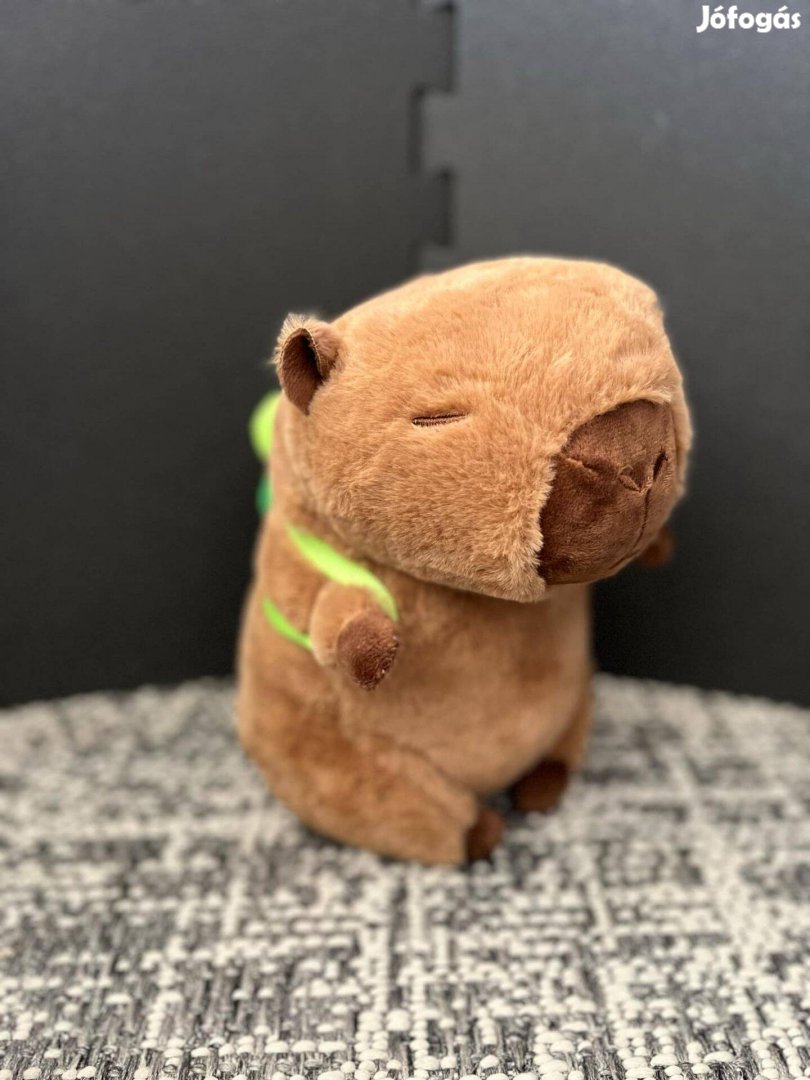 Capybara plüss kb 25cm magas játék