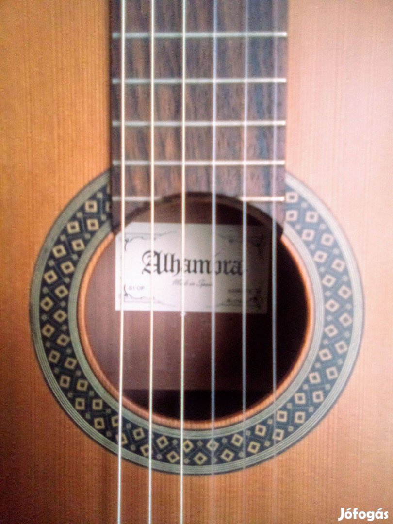 Caractére La Alhambra S 1 OP Solid Indian Rosewood Acoustique gitár