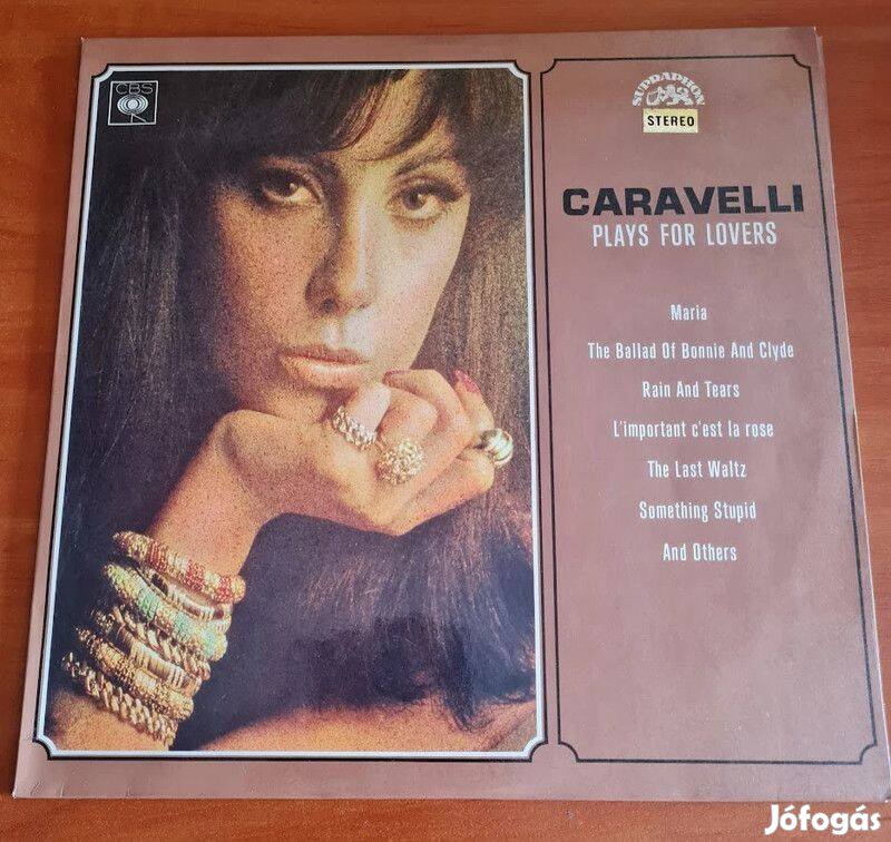 Caravelli - Plays For Lovers; LP, Vinyl, bakelit