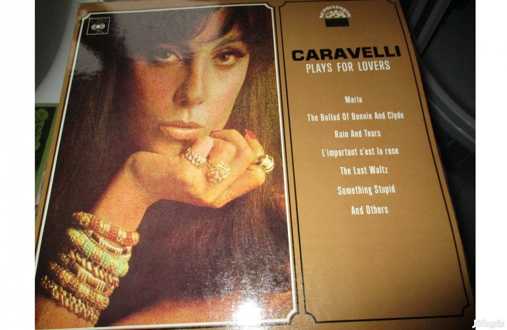 Caravelli plays for lovers bakelit hanglemez eladó