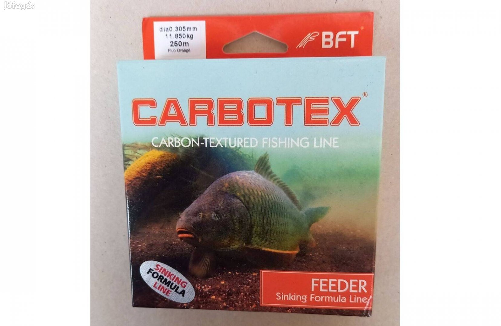Carbotex Feeder süllyedő horgász zsinór, damil (monofil, 0,305mm)