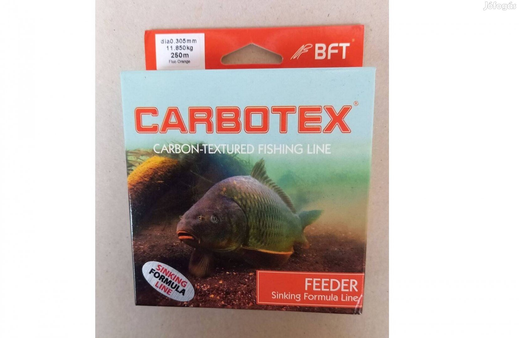 Carbotex Feeder süllyedő horgász zsinór, damil (monofil, 0,305mm)