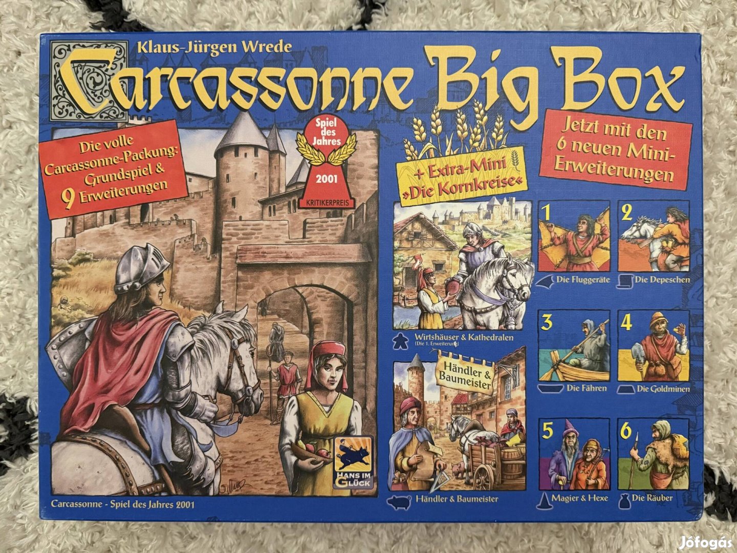 Carcassonne Big Box - mini kiegészítők nélkül