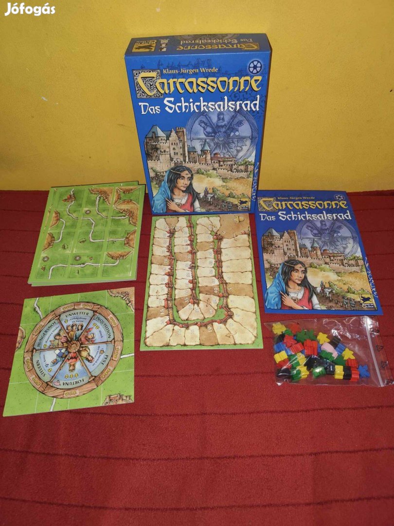 Carcassonne: Wheel of Fortune társasjáték