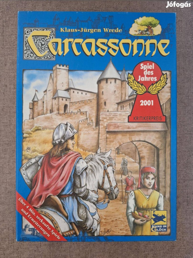 Carcassonne ,régi kiadású alap játék