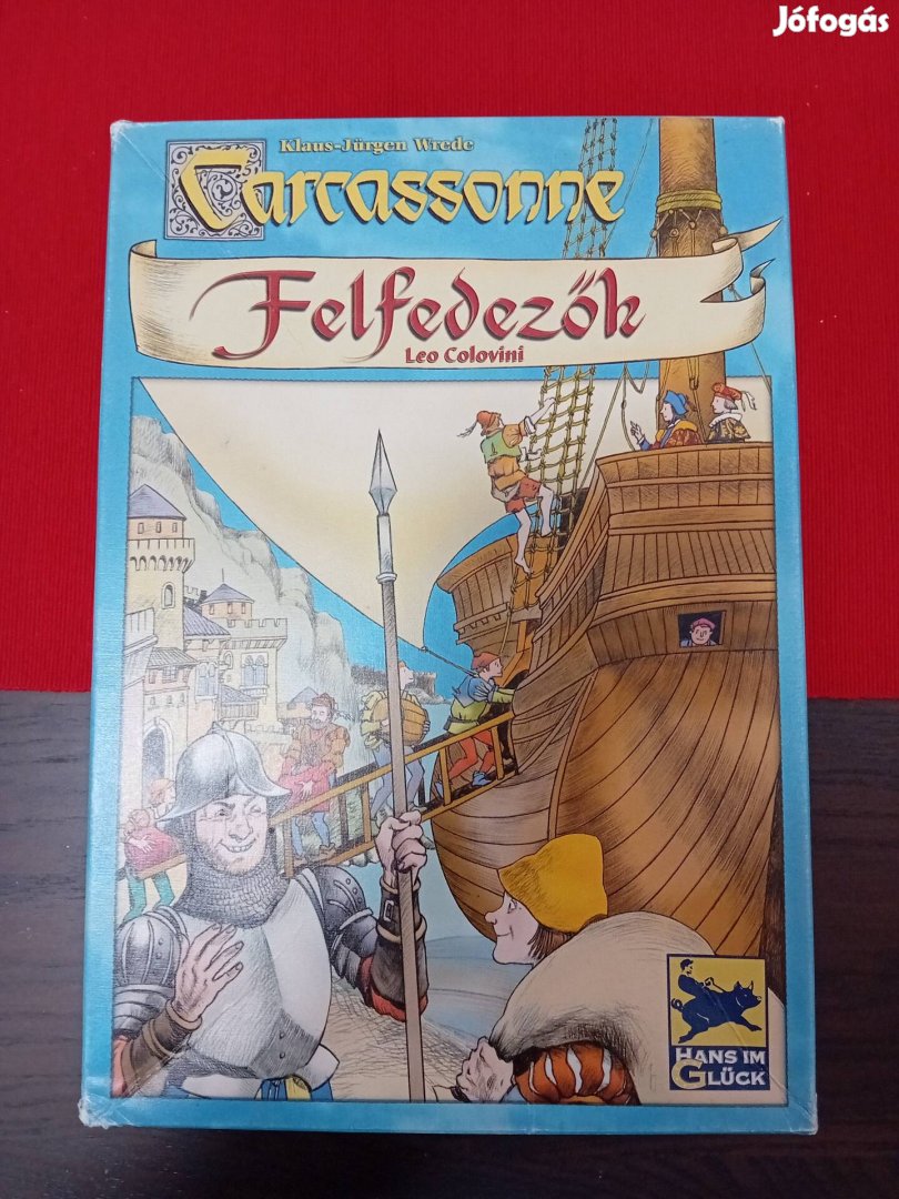 Carcassonne felfedezők társasjáték 