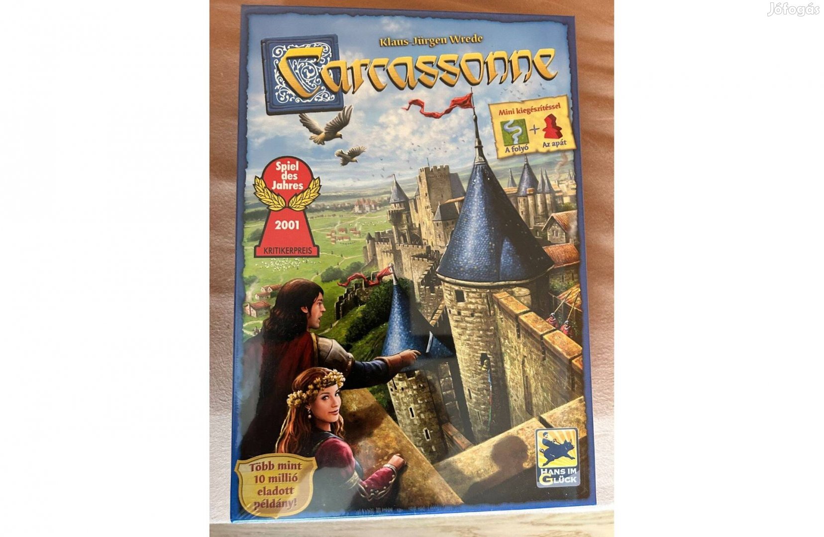 Carcassonne társasjáték bontatlan csomagolásban
