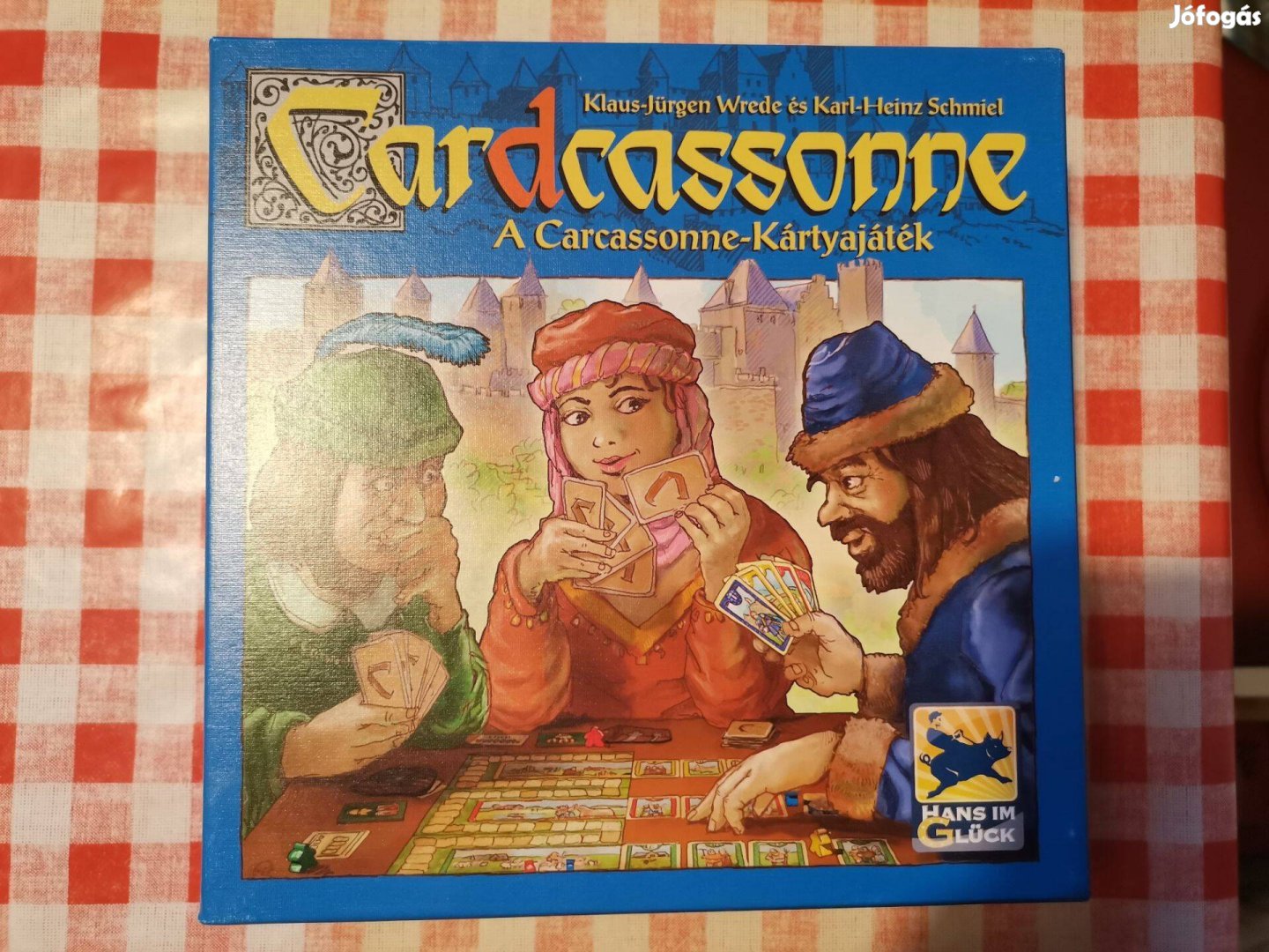 Cardcassone stratégiai kártyajáték 8+