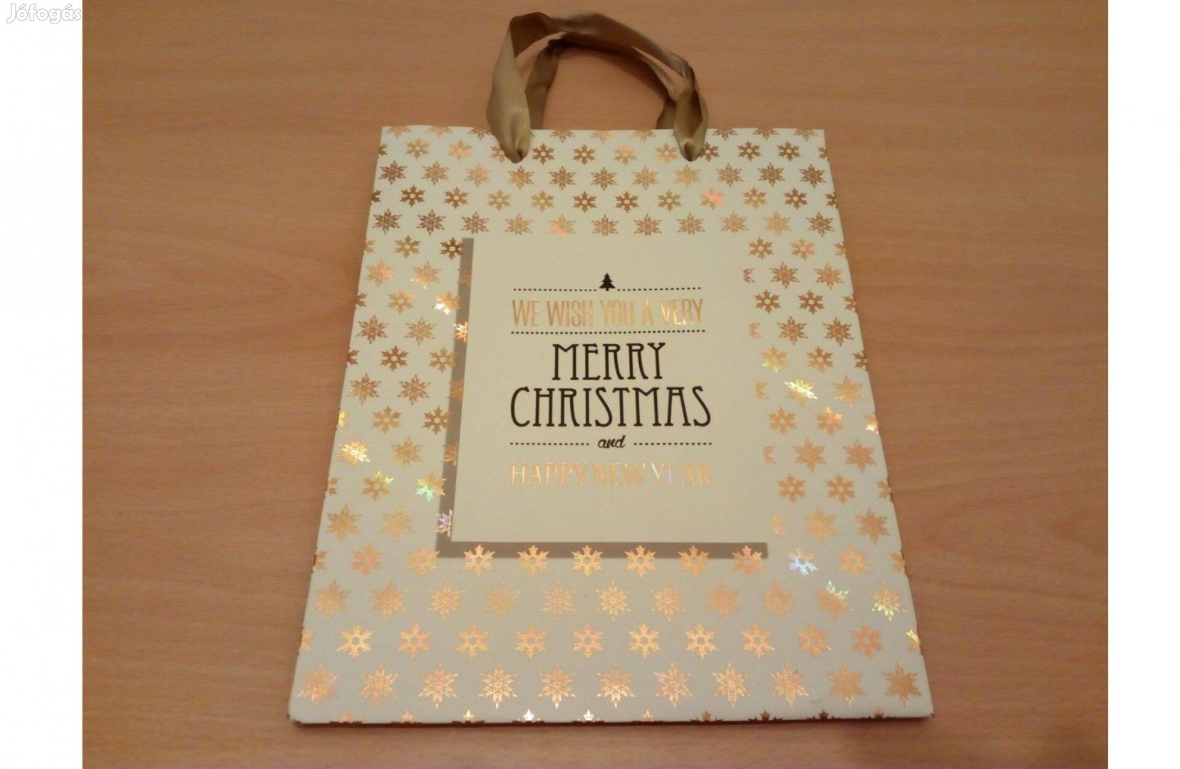 Cardex karácsonyi ajándéktasak (angol nyelvű feliratos, 22,5 X 18 cm-s