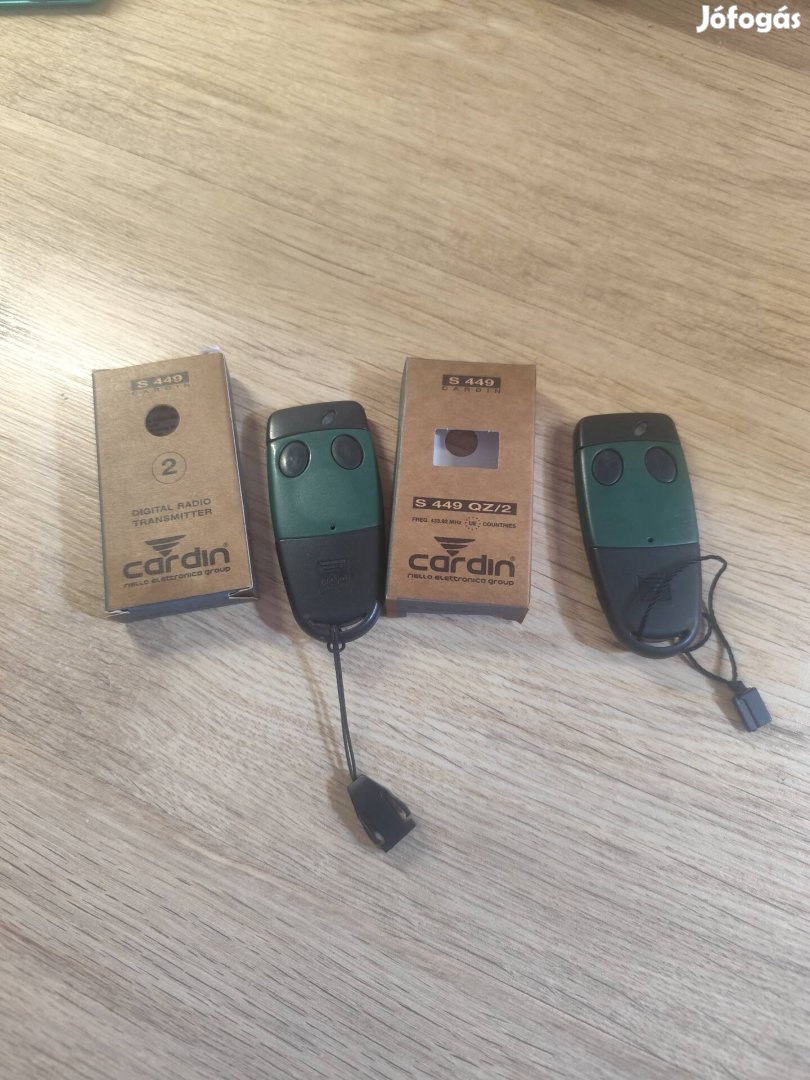 Cardin elektromos kapu távirányító 