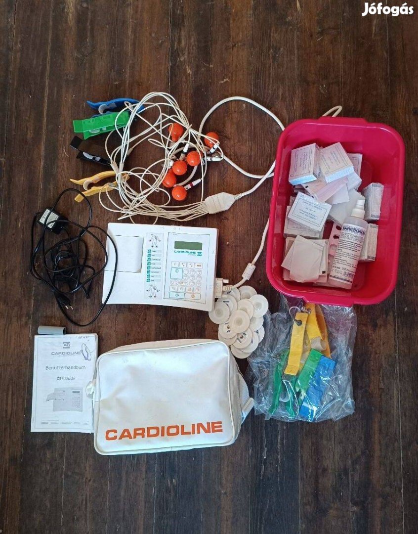 Cardioline ar600adv 3 csatornás digitális EKG