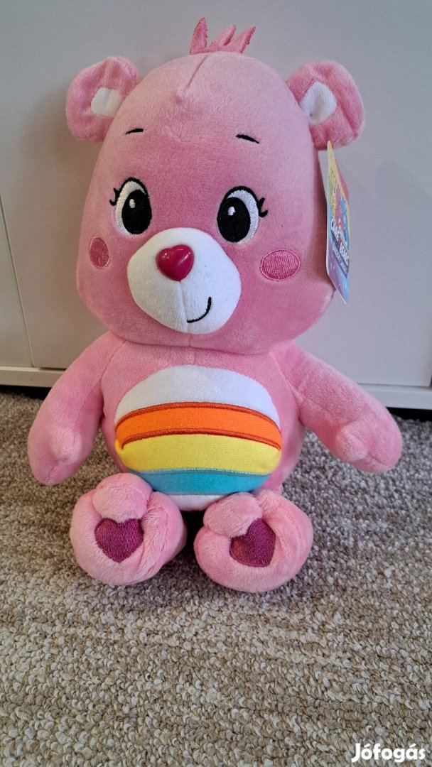 Care Bears: Cheer Bear (Gondos Bocsok) 31cm Új Cimkés