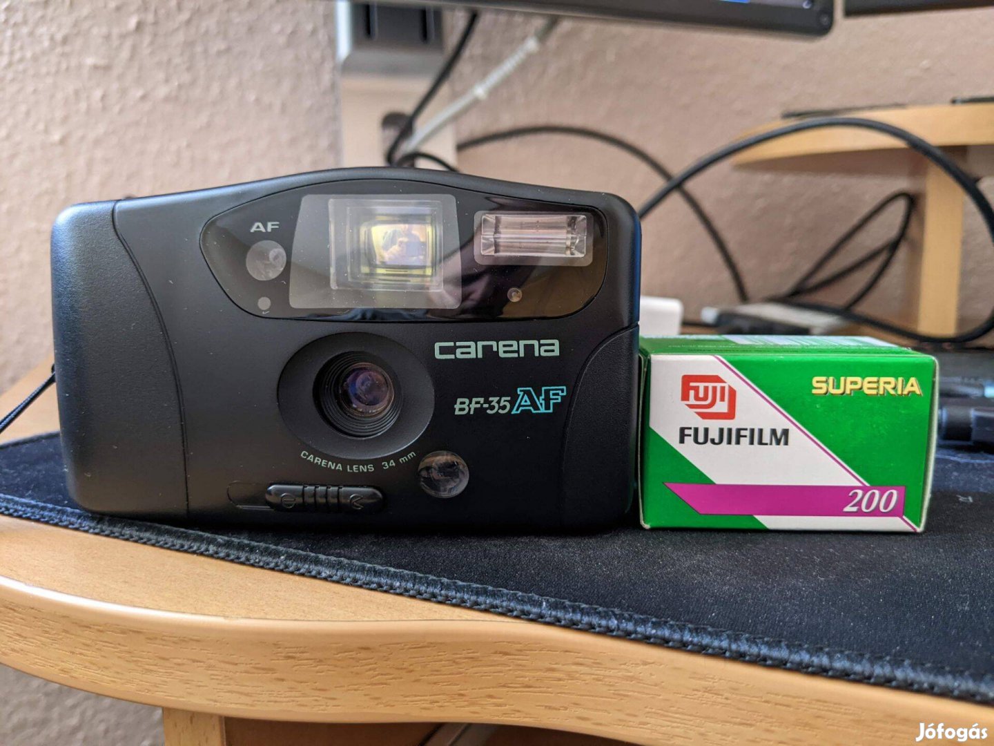 Carena BF-35 Fa fényképezőgép + Fujifilm 200 Superia színesfilm 24