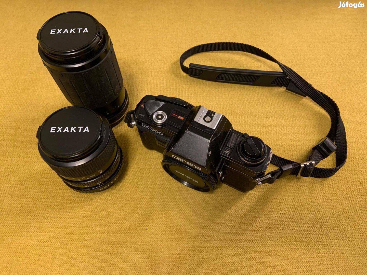 Carena SX-300 35mm SLR fényk.gép+2db Exakta objektív+ajándékok