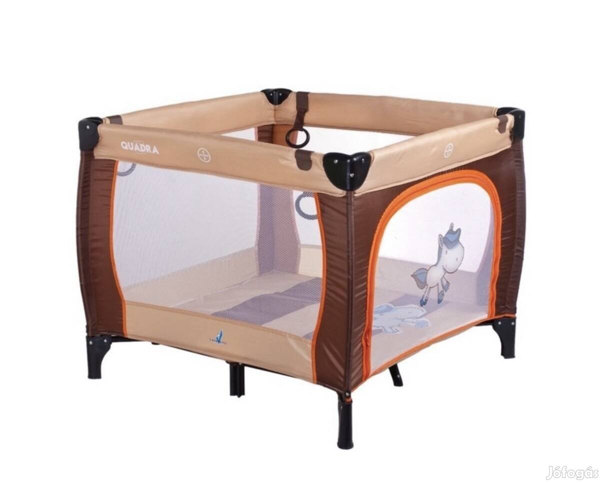 Caretero Quadra könnyű, praktikus, szögletes gyerek járóka.