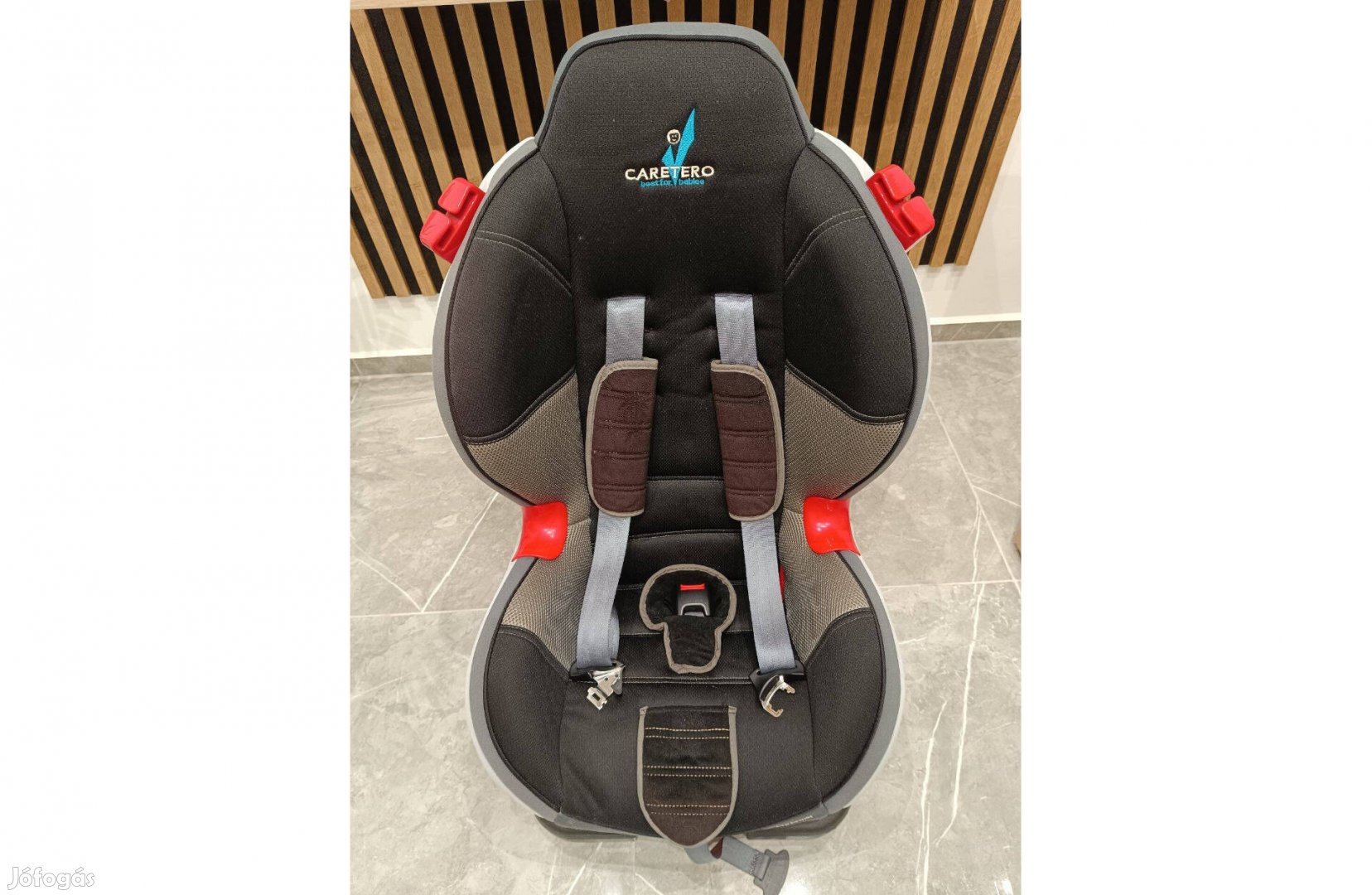 Caretero Sport Turbo (Grafit) Isofix autósülés 9-25 kg használt, újsze