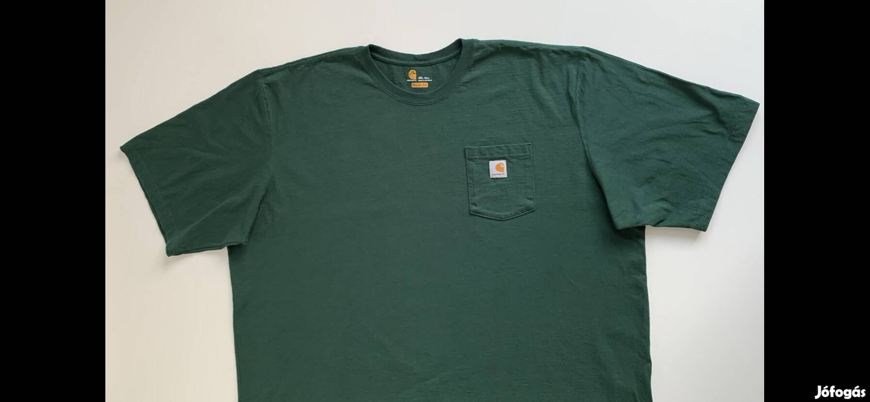 Carhartt 4XL 5XL sötétzöld Original Fit Xxxxl Xxxxxl póló