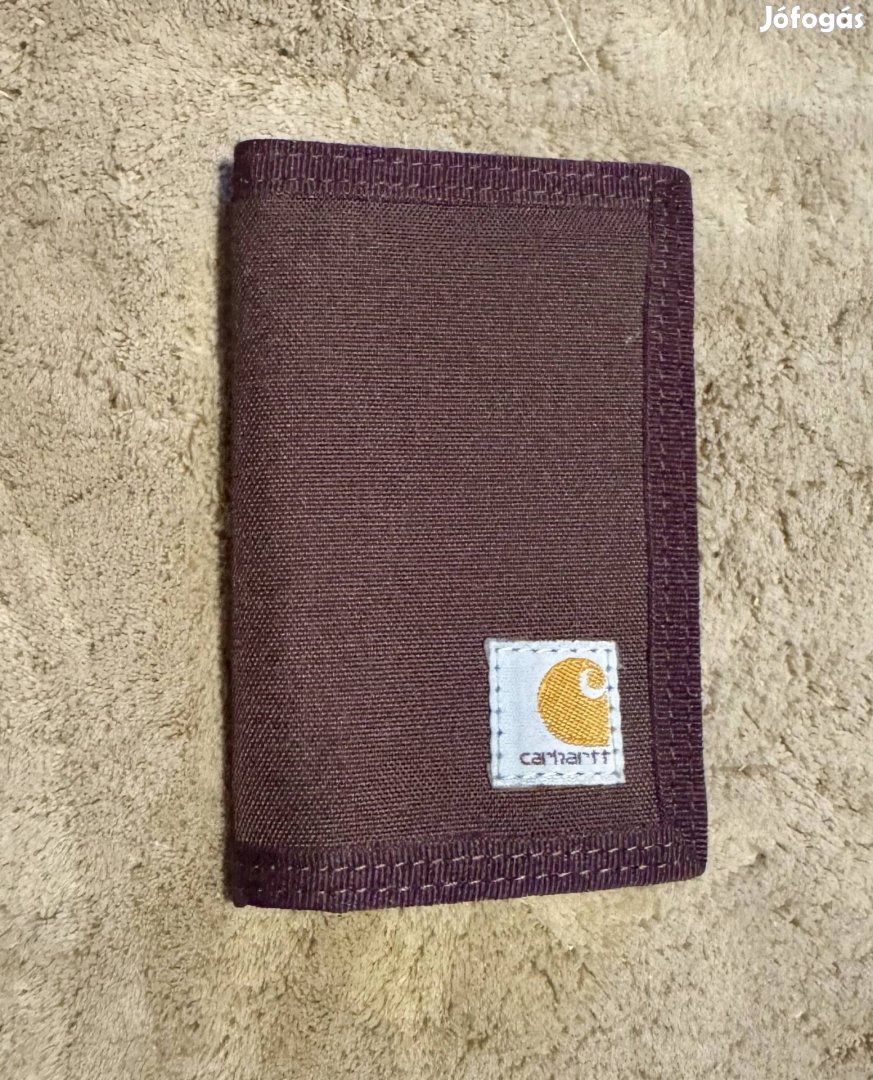 Carhartt bordó pénztárca új
