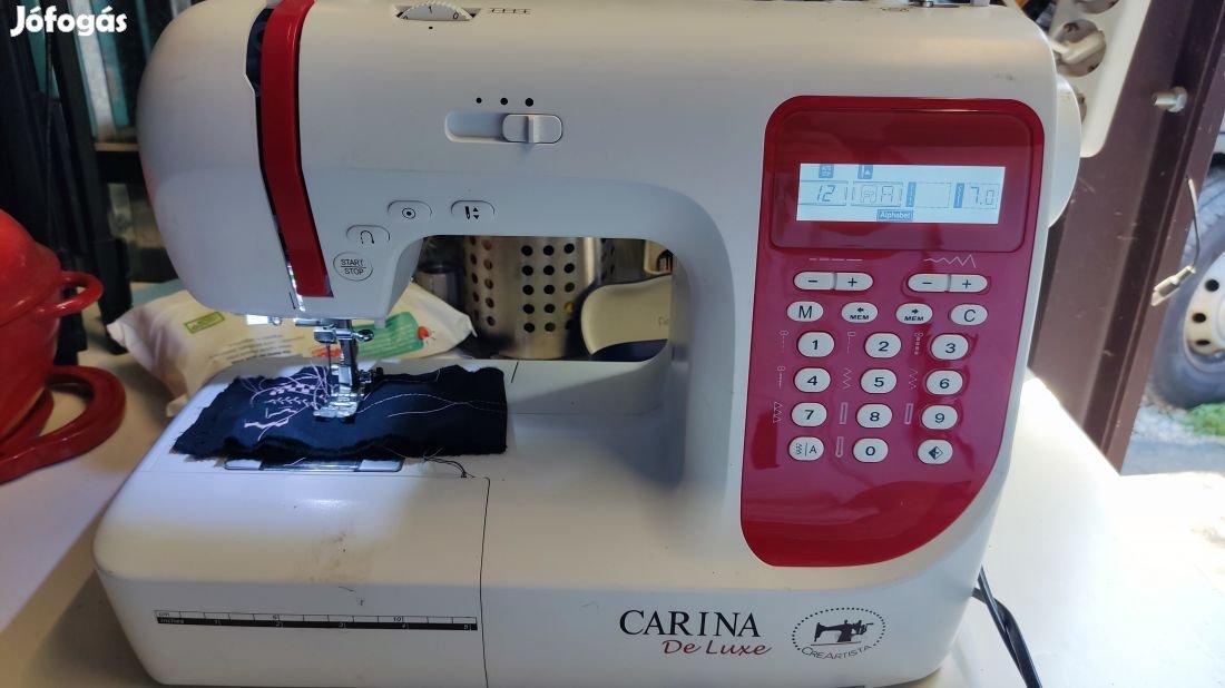 Carina De Luxe számítógépes varrógép