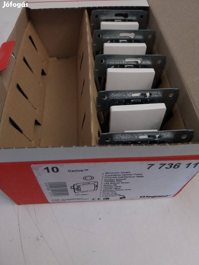 Cariva N101 nyomó keret nélküli fehér 773611