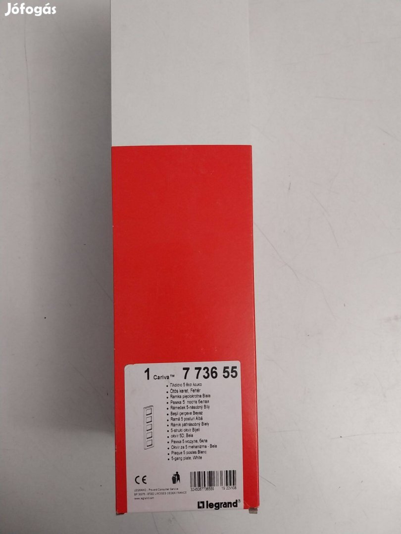 Cariva ötös keret fehér 773655