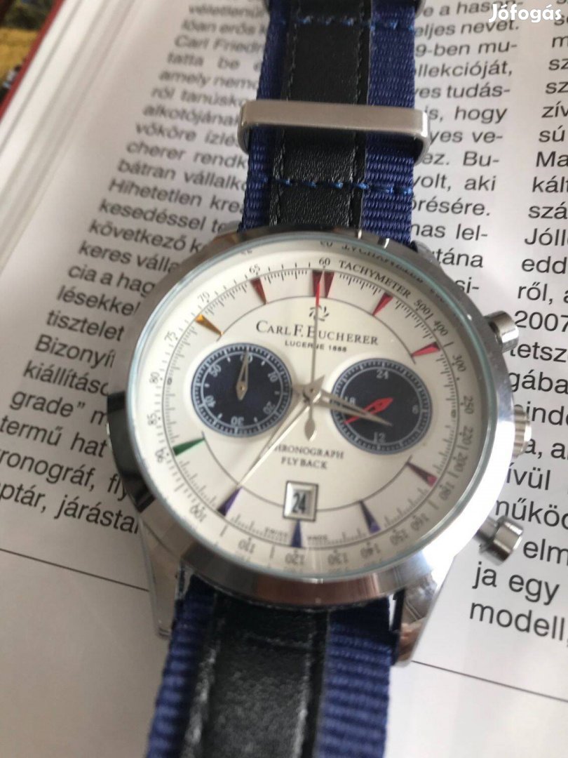 Carl F Bucherer Manero chronograph férfi karóra!