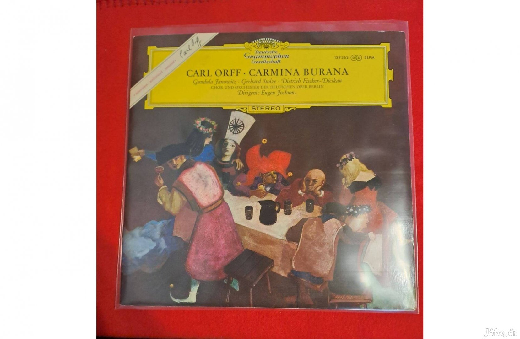 Carl Orff Gcarmina Burana LP